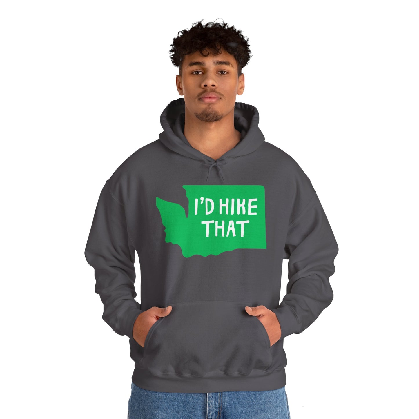 Washington I'd Hike That Hoodie | Premium Soft Pullover Hoodie