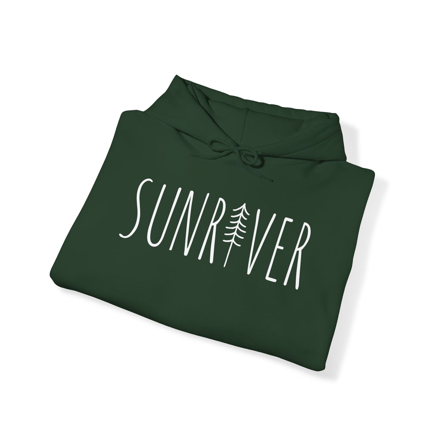 Sunriver Tree Hoodie | Premium Soft Pullover Hoodie