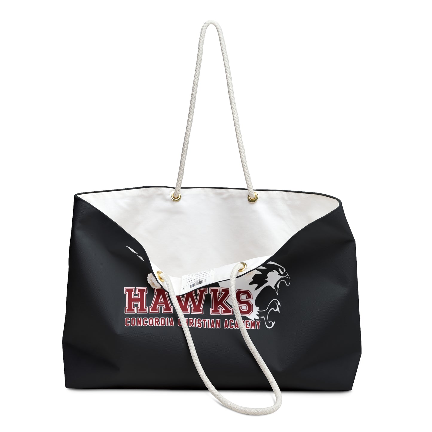 CCA Hawks | Weekender Tote Bag (BLACK)