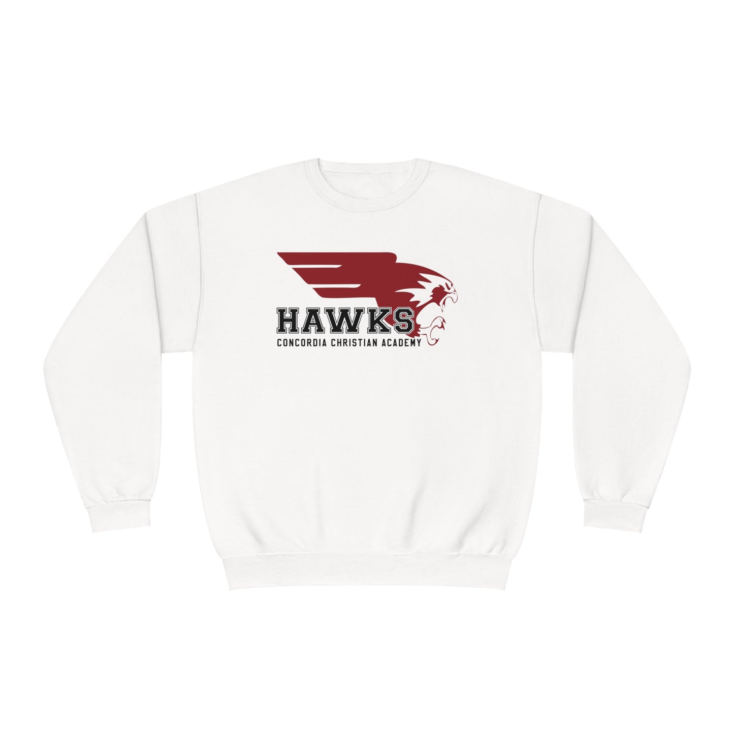 CCA Hawks | Unisex Fleece Crewneck Sweatshirt