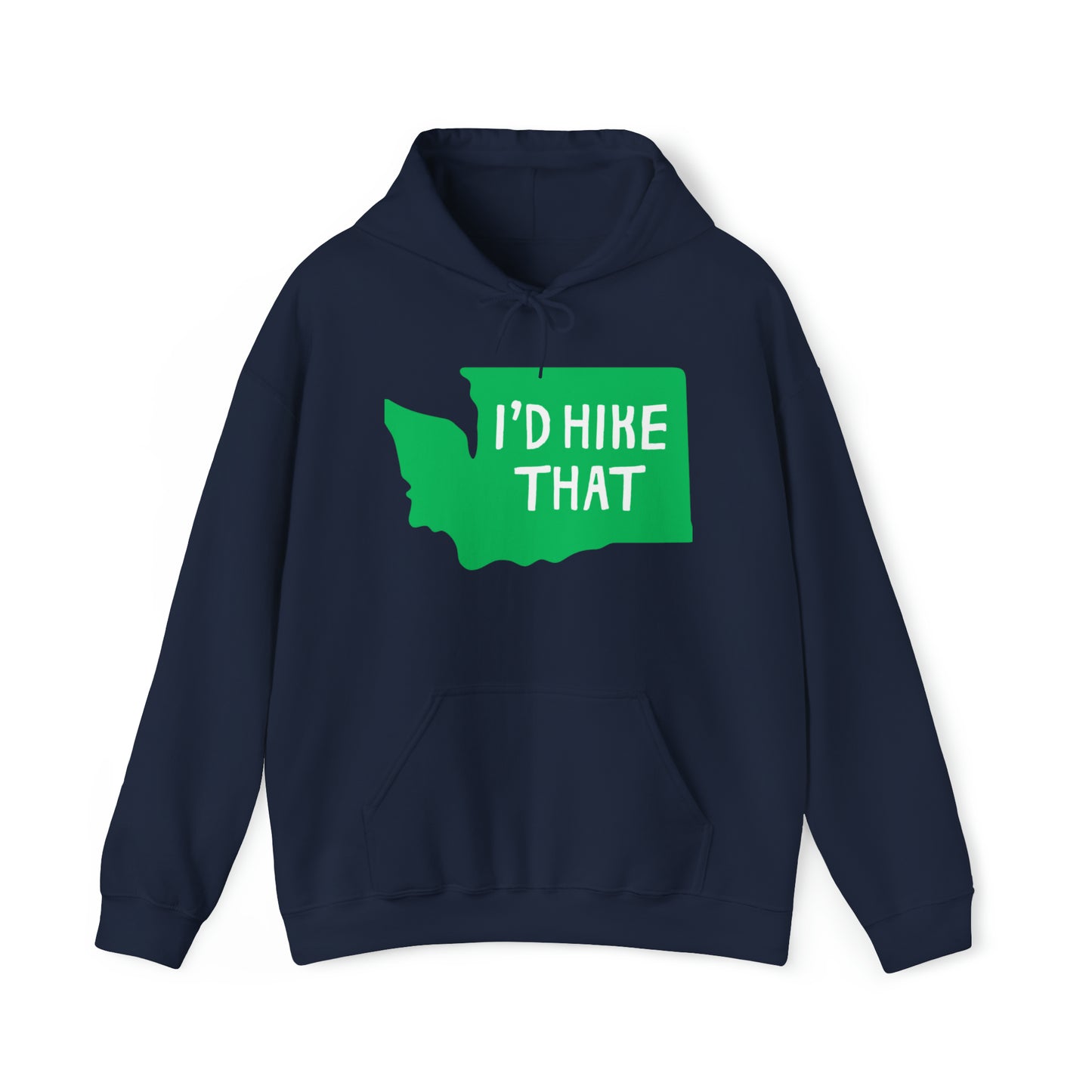 Washington I'd Hike That Hoodie | Premium Soft Pullover Hoodie