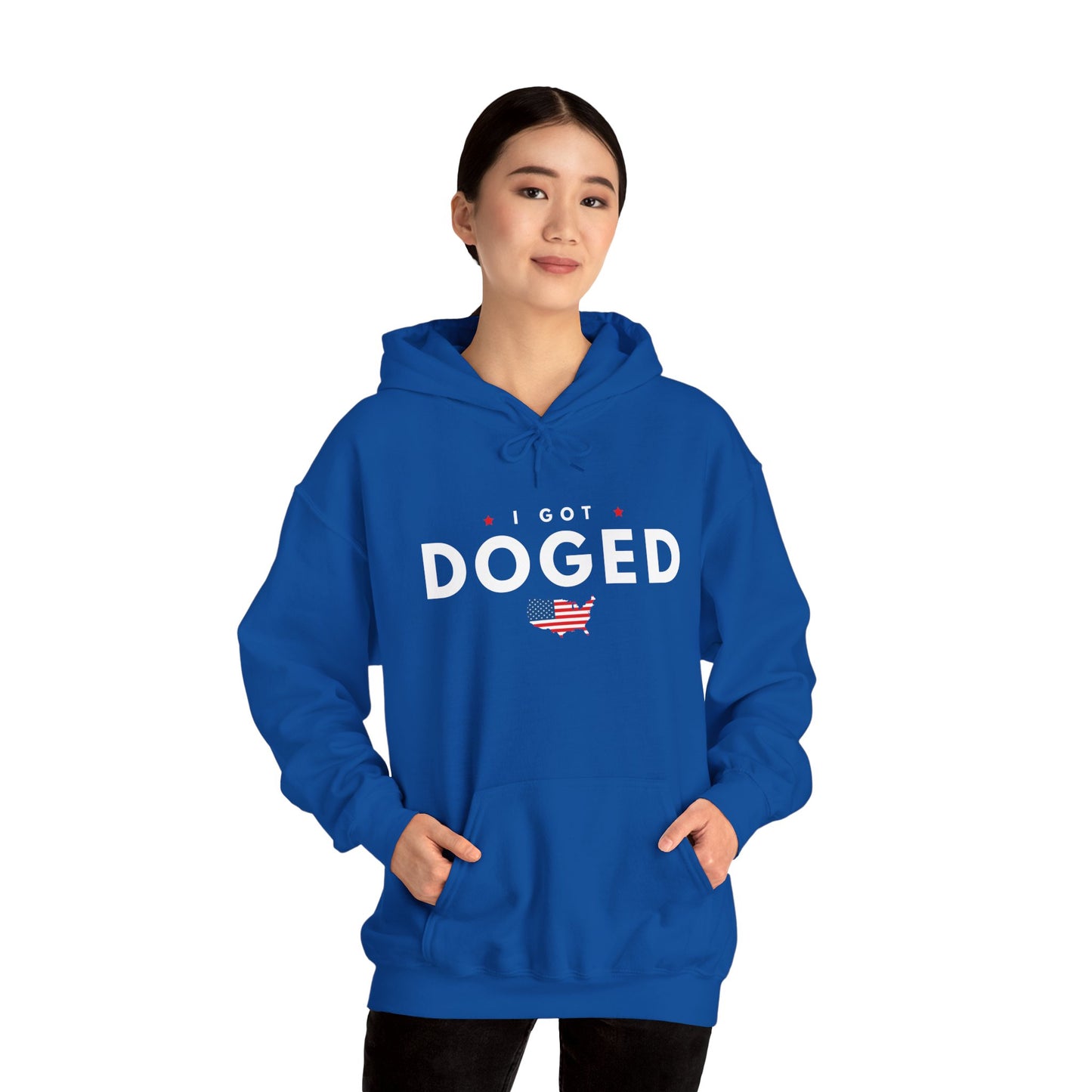 I Got Doged | Unisex Hooded Sweatshirt