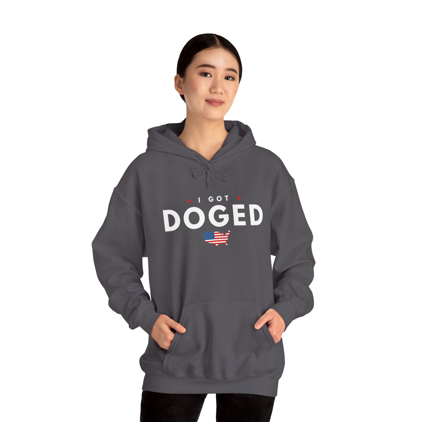 I Got Doged | Unisex Hooded Sweatshirt