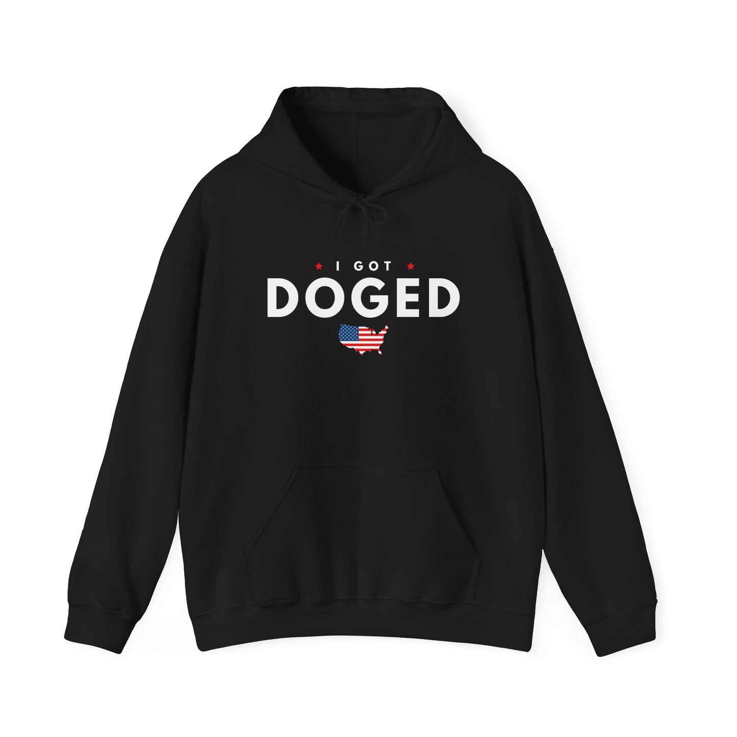 I Got Doged | Unisex Hooded Sweatshirt