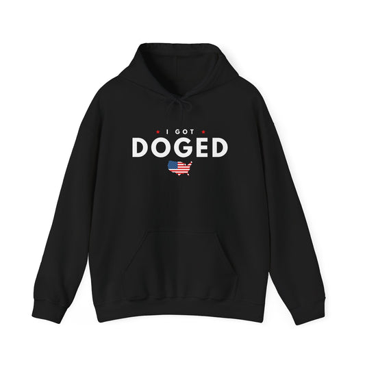 I Got Doged | Unisex Hooded Sweatshirt
