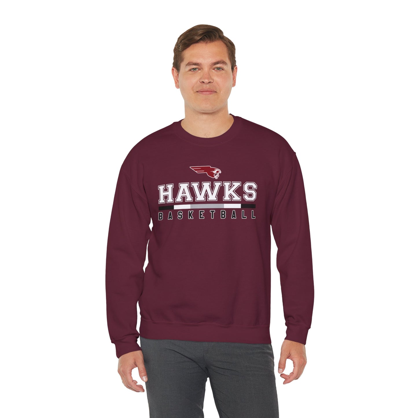 Hawks Basketball Statement | Crewneck Sweatshirt