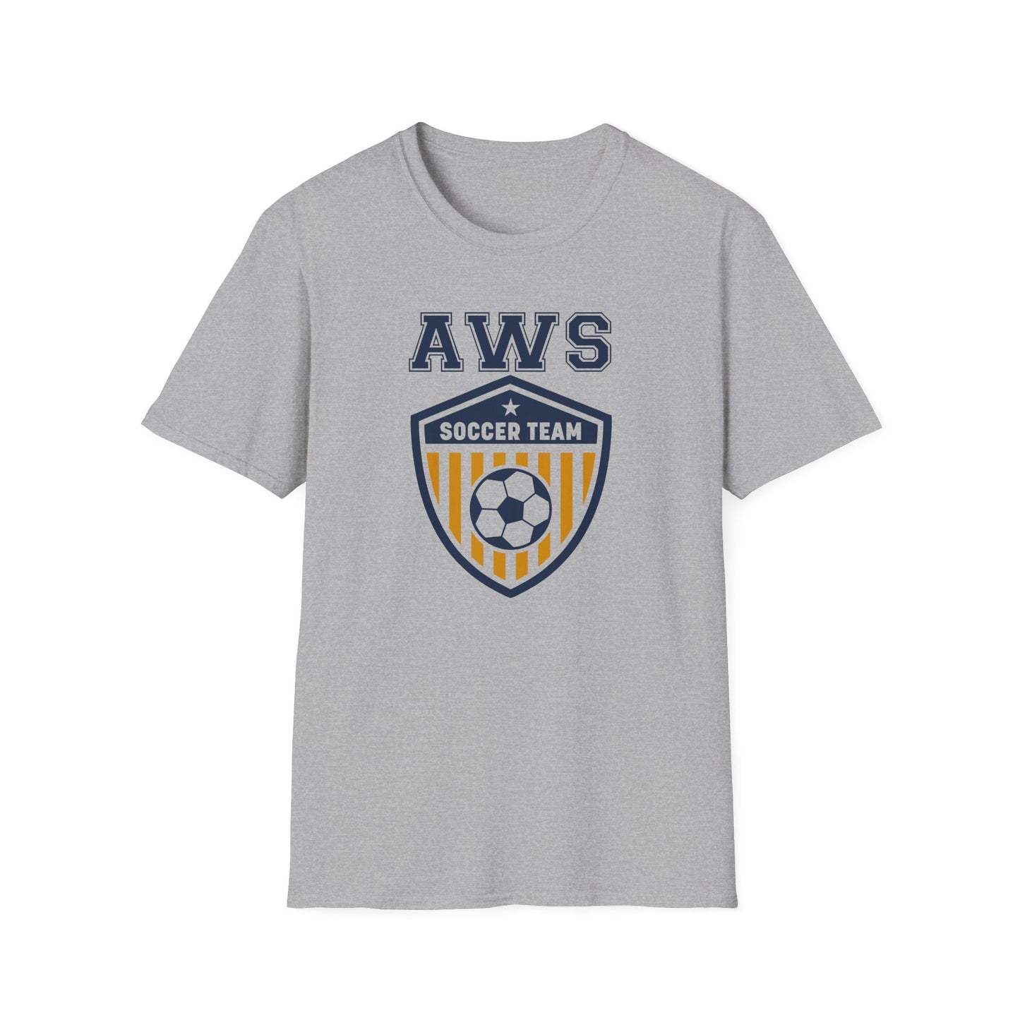 AWS Soccer Crest | Softstyle T-Shirt