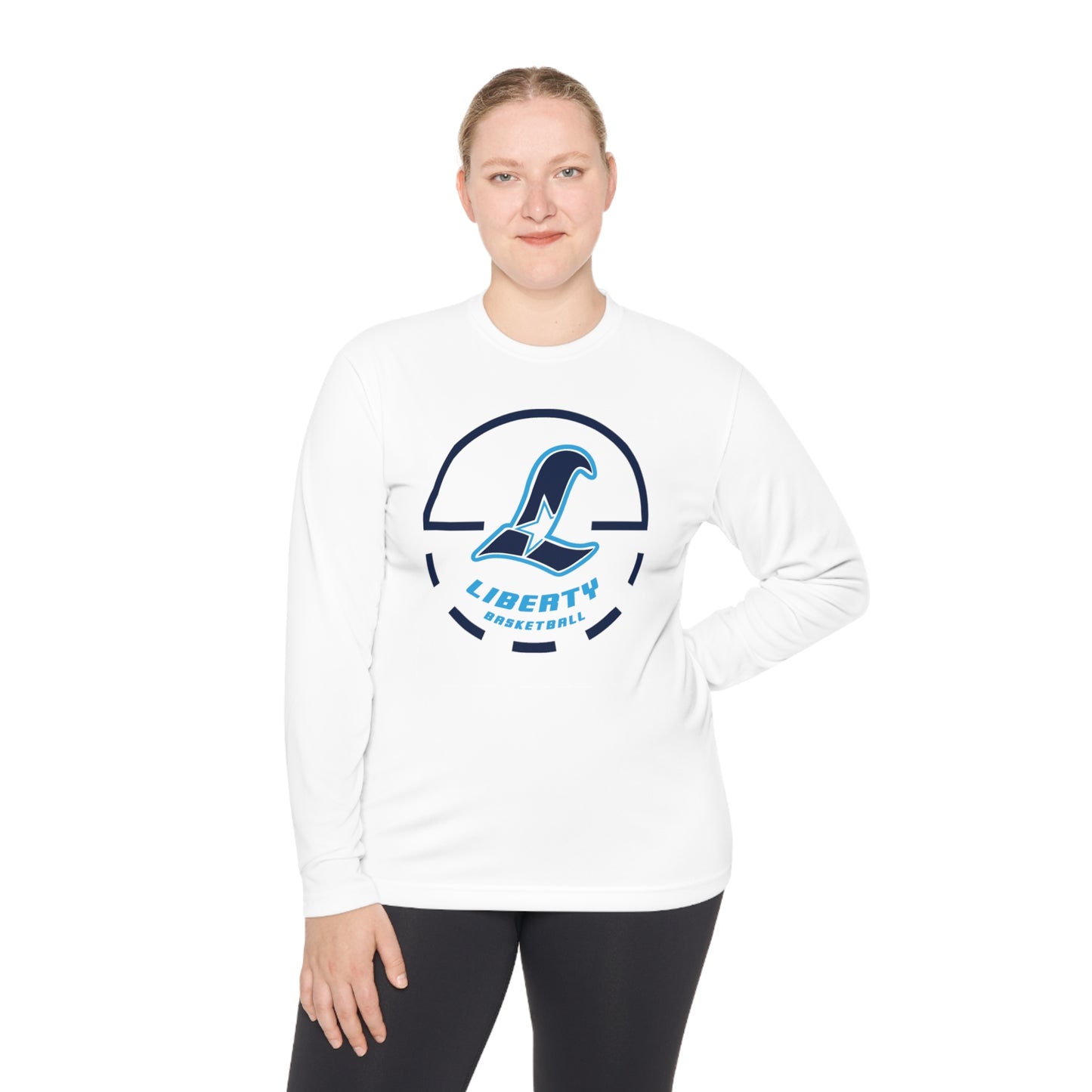 Liberty Falcons Game Time | Performance Moisture Wicking Long Sleeve Tee