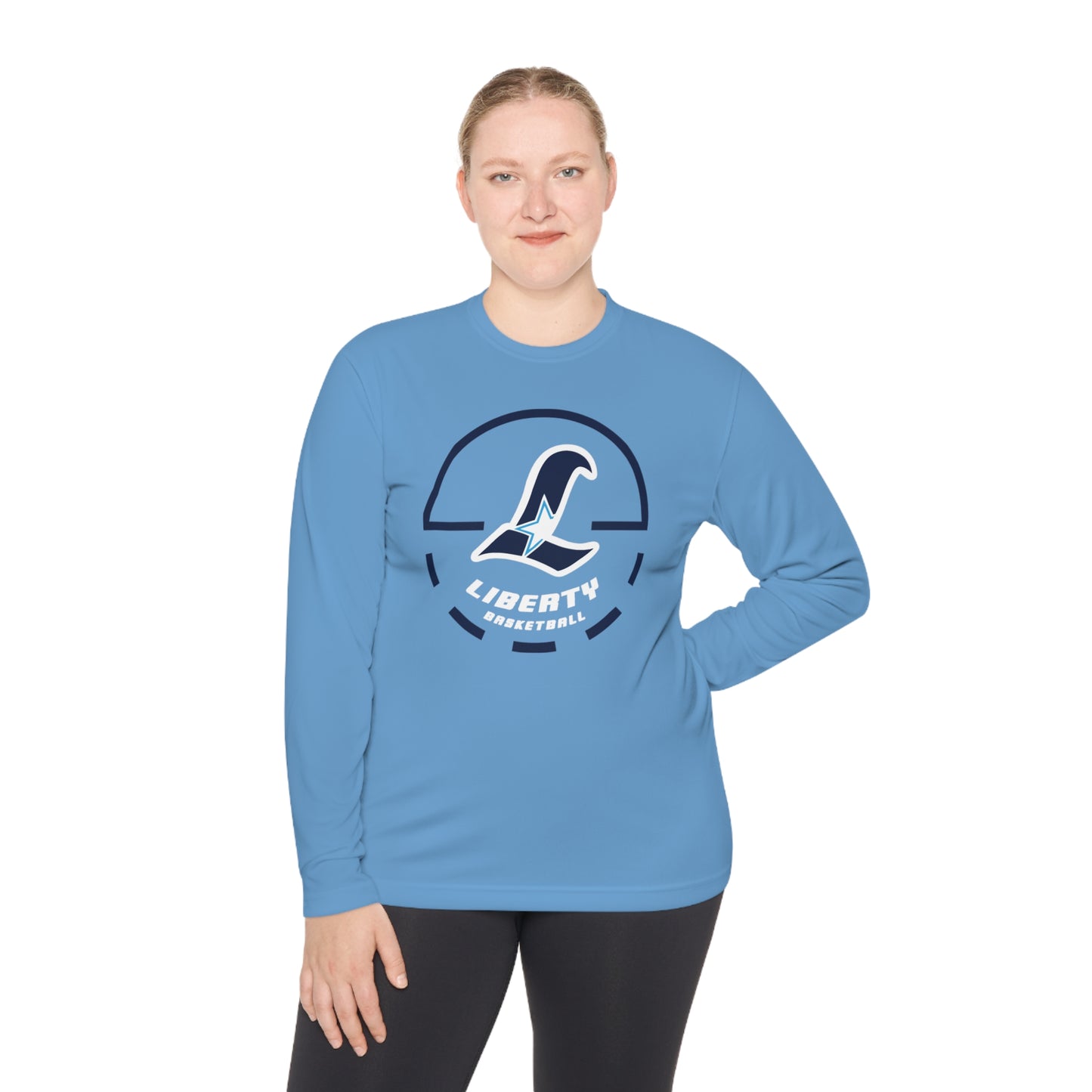 Liberty Falcons Game Time | Performance Moisture Wicking Long Sleeve Tee