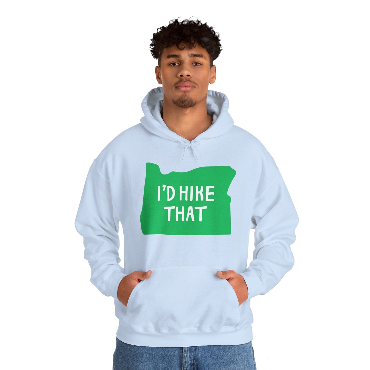 Oregon I'd Hike That Hoodie | Premium Soft Pullover Hoodie