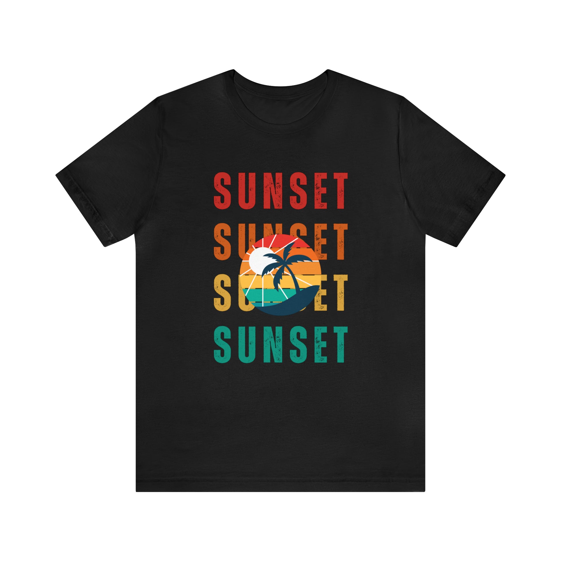 Sunset Retro | Men/Unisex T-Shirt - Mightee