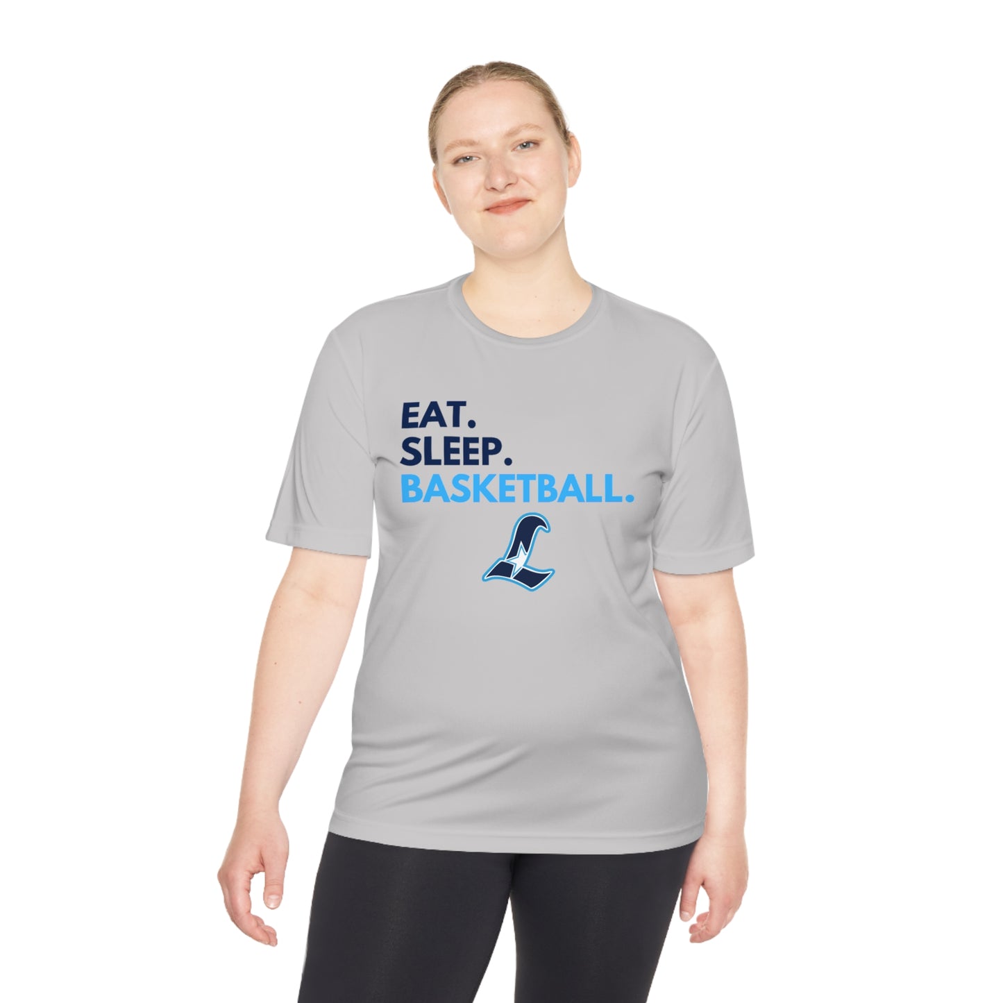 Liberty Eat Sleep Basketball | Performance Moisture Wicking T-Shirt