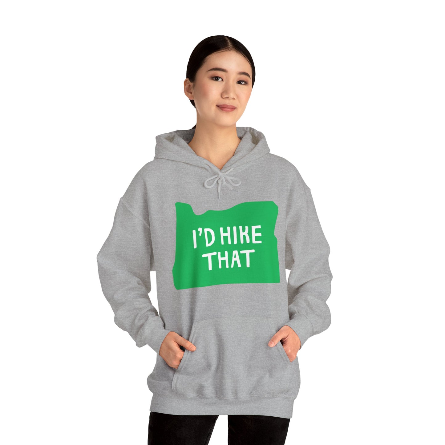 Oregon I'd Hike That Hoodie | Premium Soft Pullover Hoodie