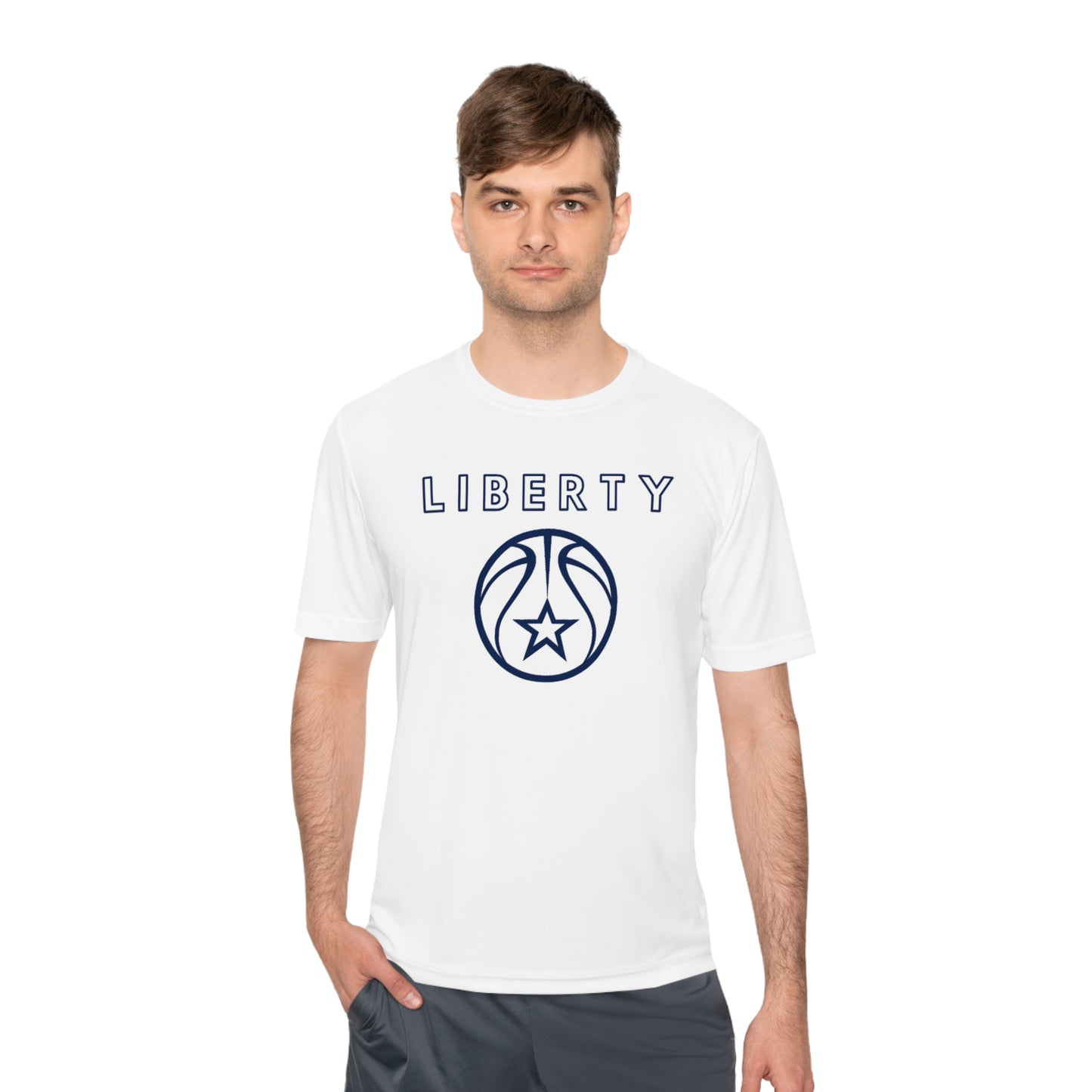 Liberty Basketball | Performance Moisture Wicking T-Shirt