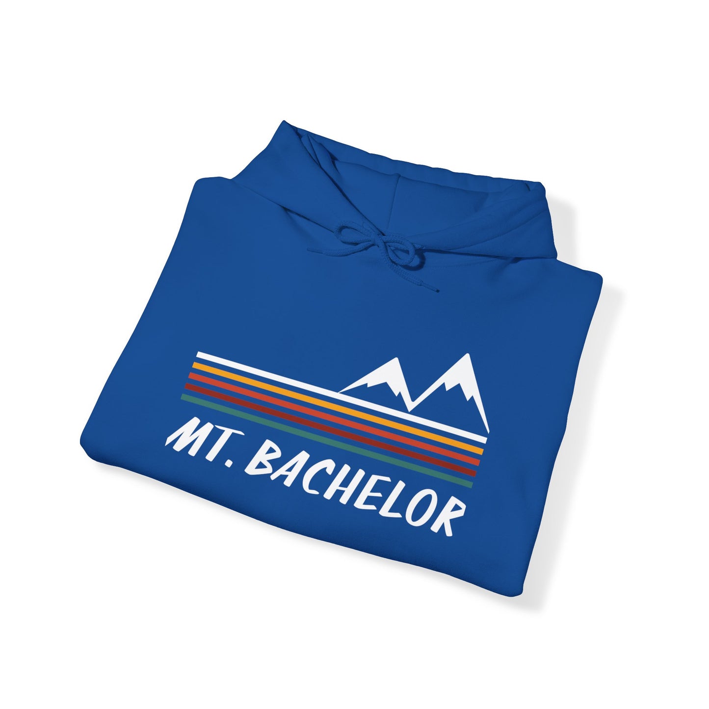 Mt Bachelor Retro Hoodie | Premium Soft Pullover Hoodie