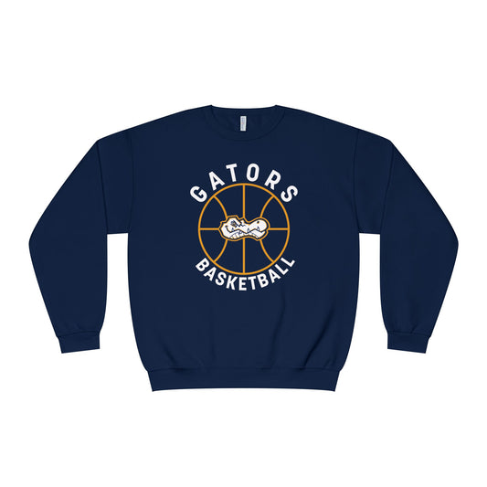 Gators Basketball Fanatic | Unisex NuBlend® Fleece Crewneck Sweatshirt