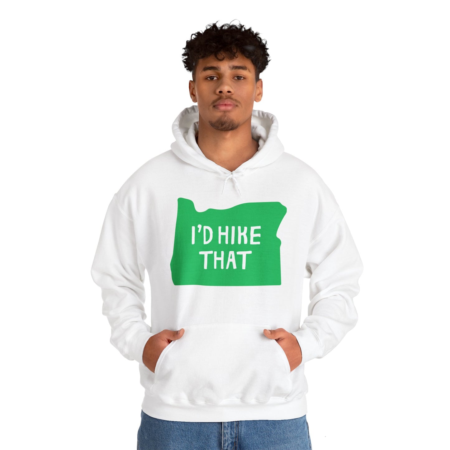 Oregon I'd Hike That Hoodie | Premium Soft Pullover Hoodie