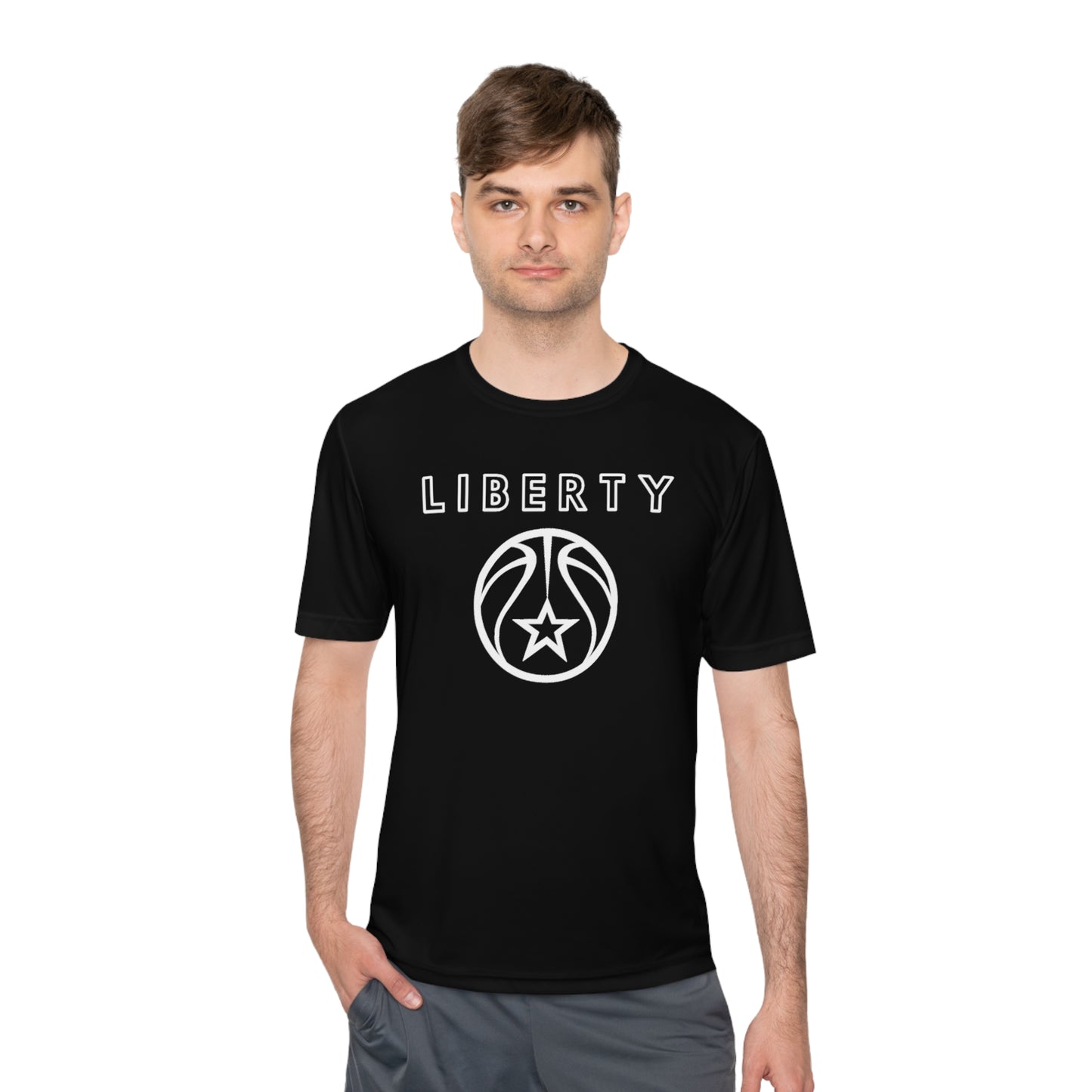 Liberty Basketball | Performance Moisture Wicking T-Shirt