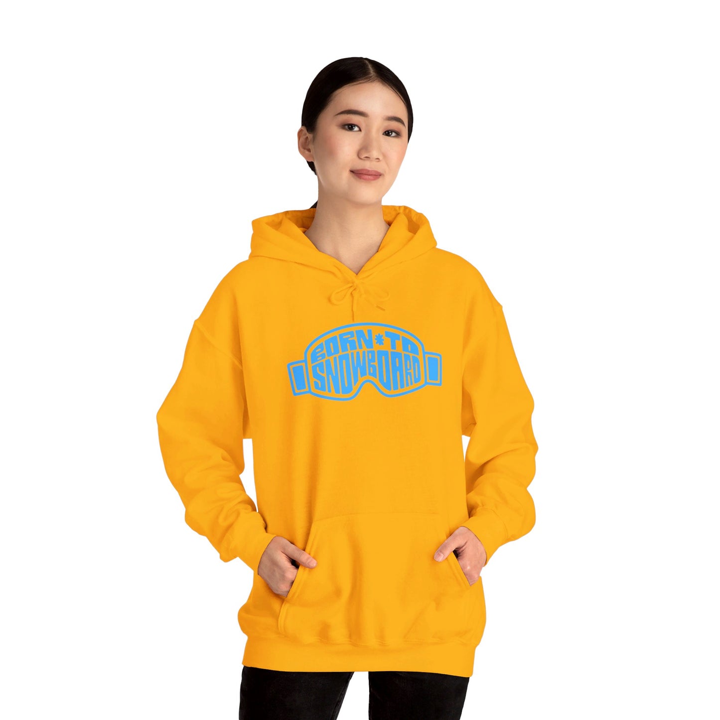 Born To Snowboard | Premium Soft Pullover Hoodie