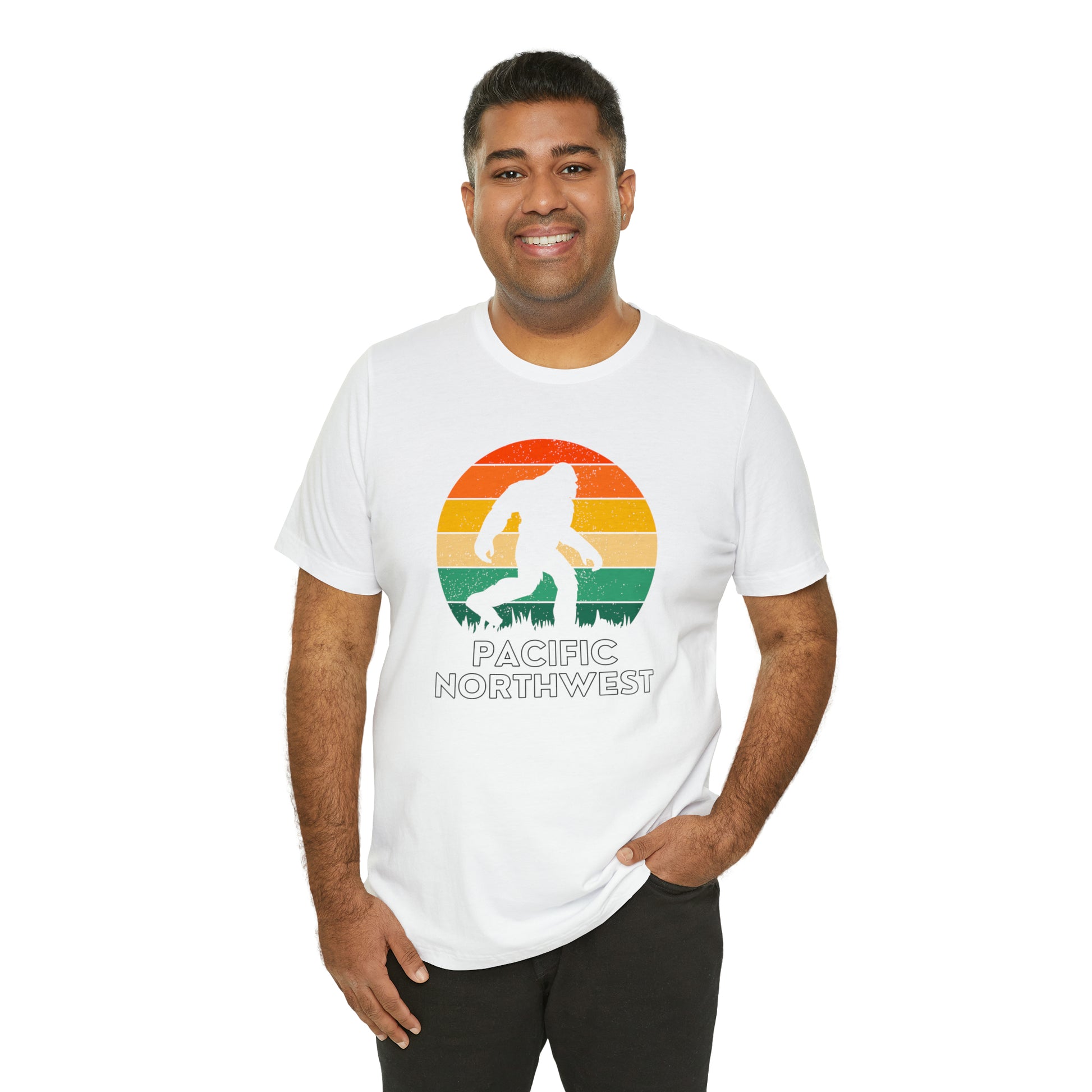 Pacific Northwest Bigfoot | Men/Unisex T-Shirt - Mightee