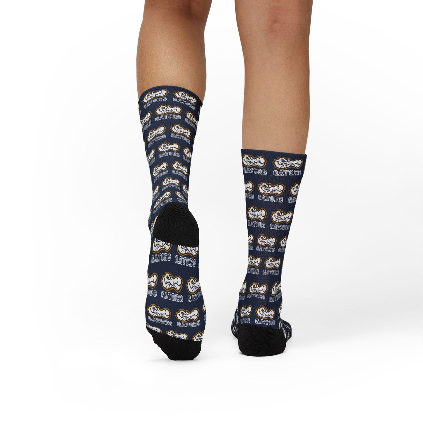 AWS Gators | Navy Crew Socks