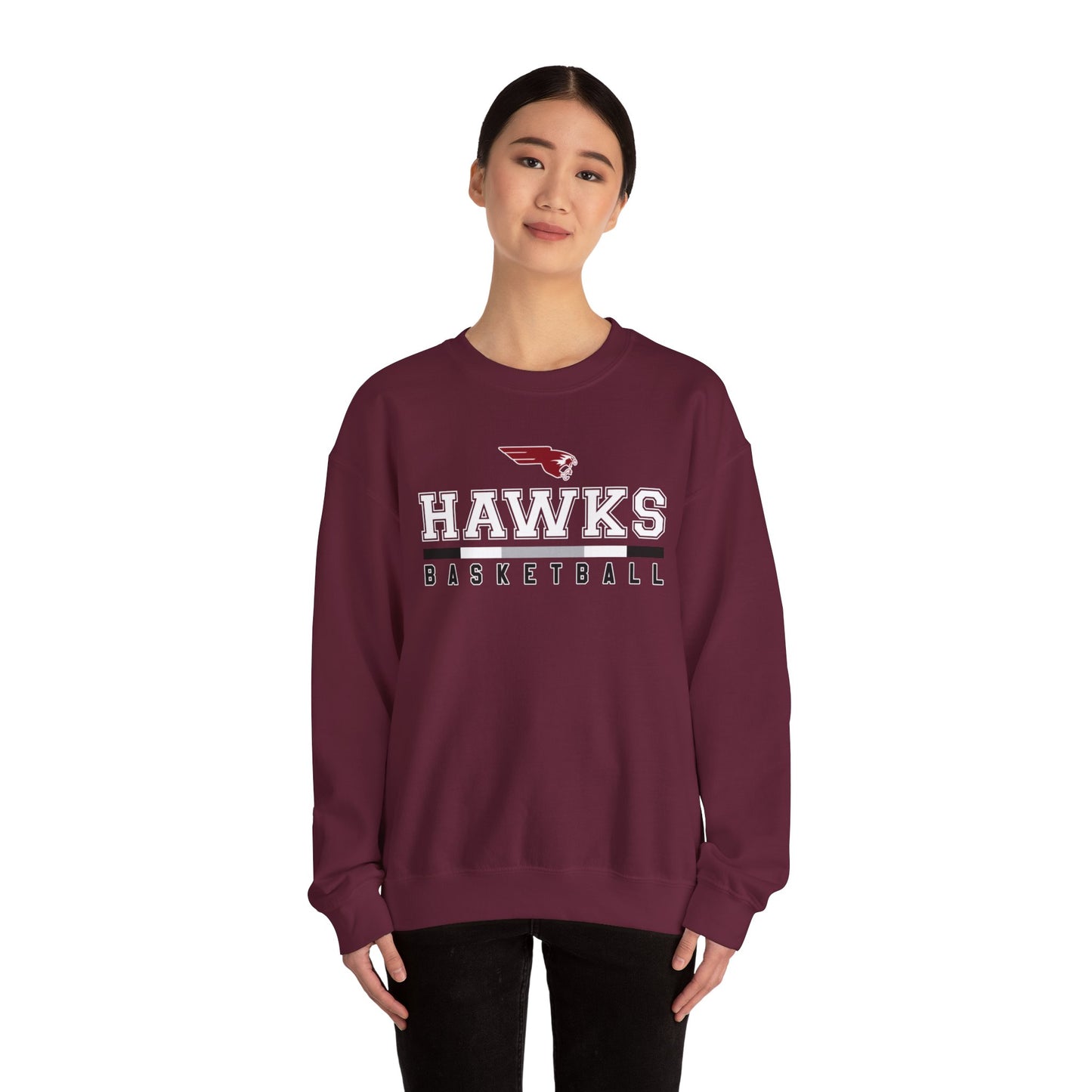 Hawks Basketball Statement | Crewneck Sweatshirt