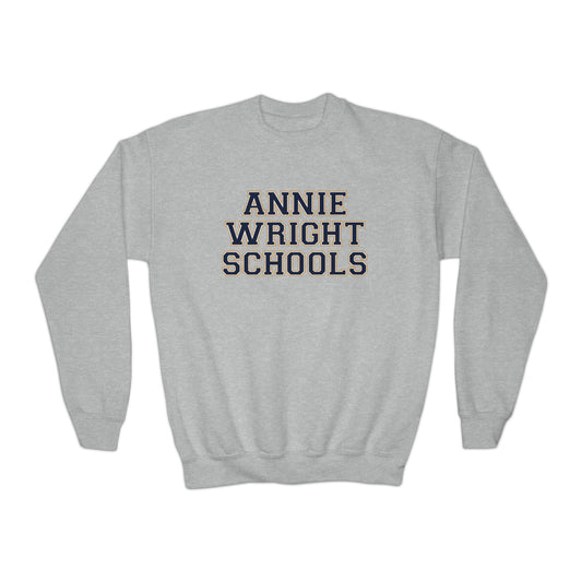 Annie Wright Schools | Kids Crewneck Sweatshirt