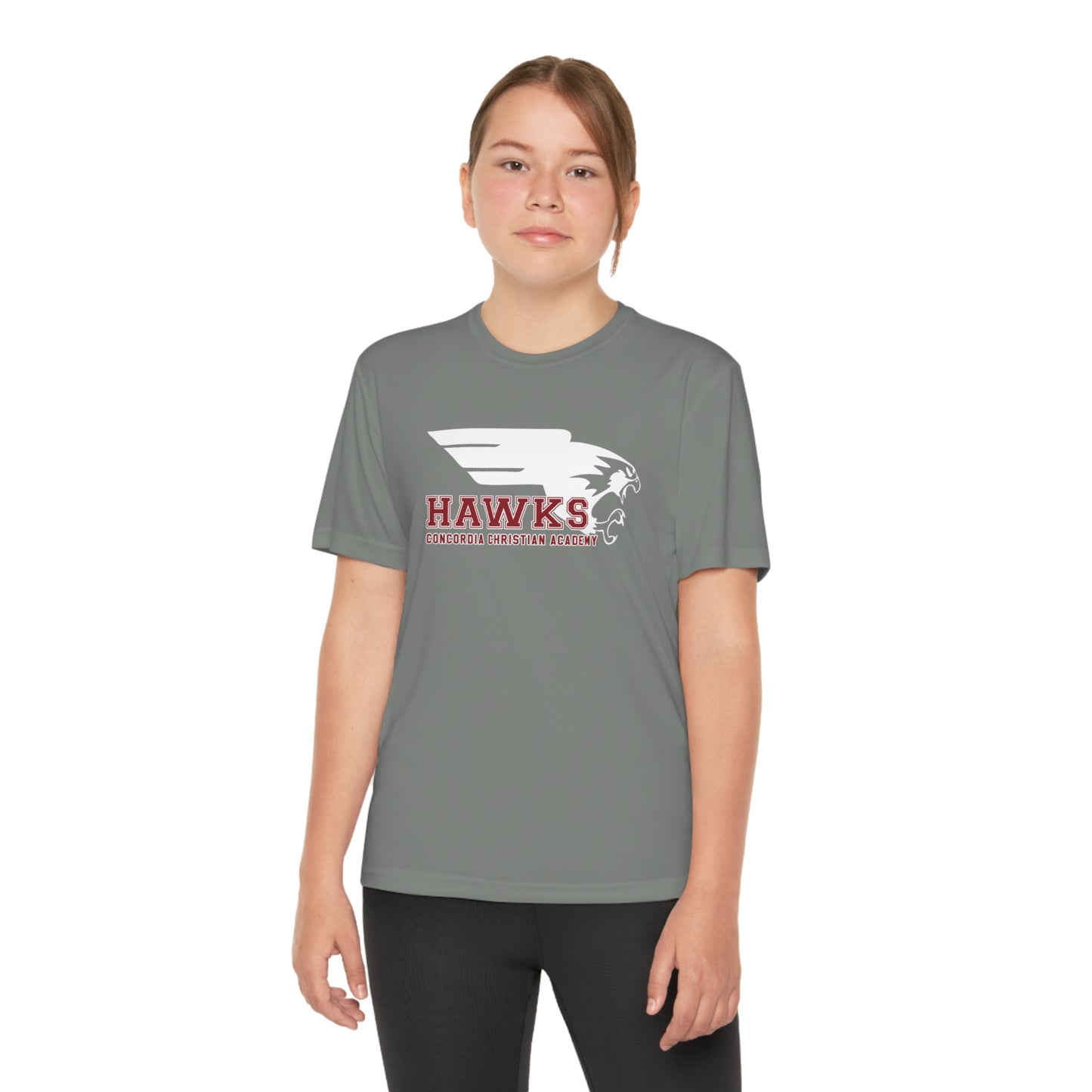 CCA Hawks | Sport-Tek® Youth Active Tee