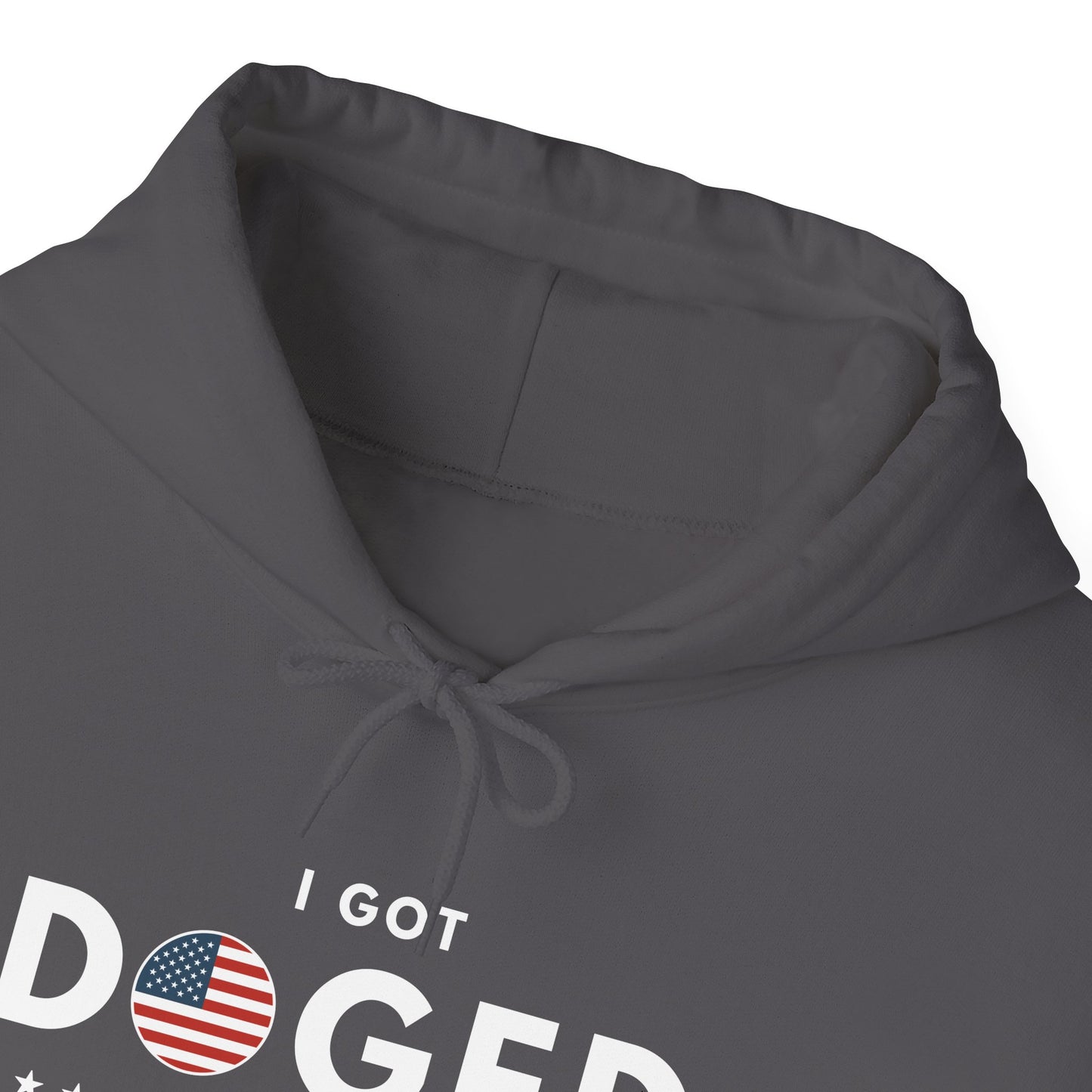 I Got Doged (Flag) | Unisex Hooded Sweatshirt