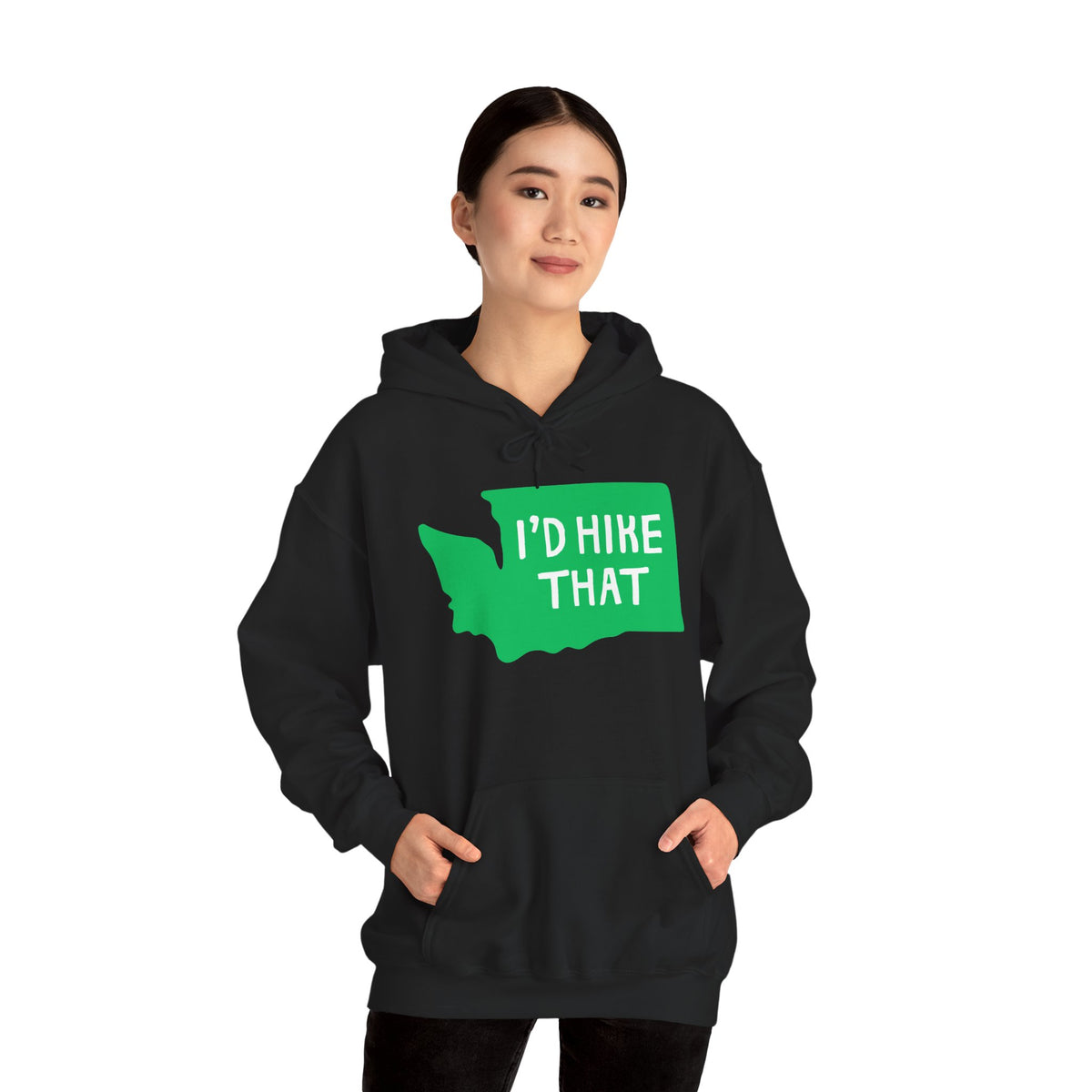 Washington Hike That Hoodie | Premium Soft Pullover Hoodie