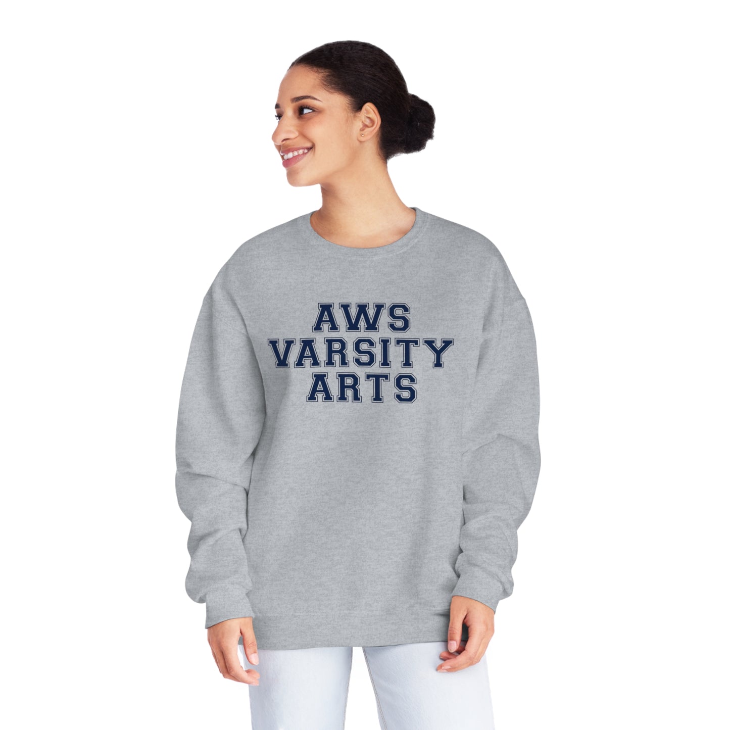 AWS Varsity Arts | Unisex NuBlend® Fleece Crewneck Sweatshirt