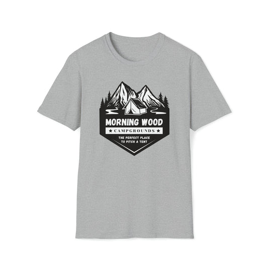 Morning Wood Campgrounds T-Shirt | Premium Soft Tee