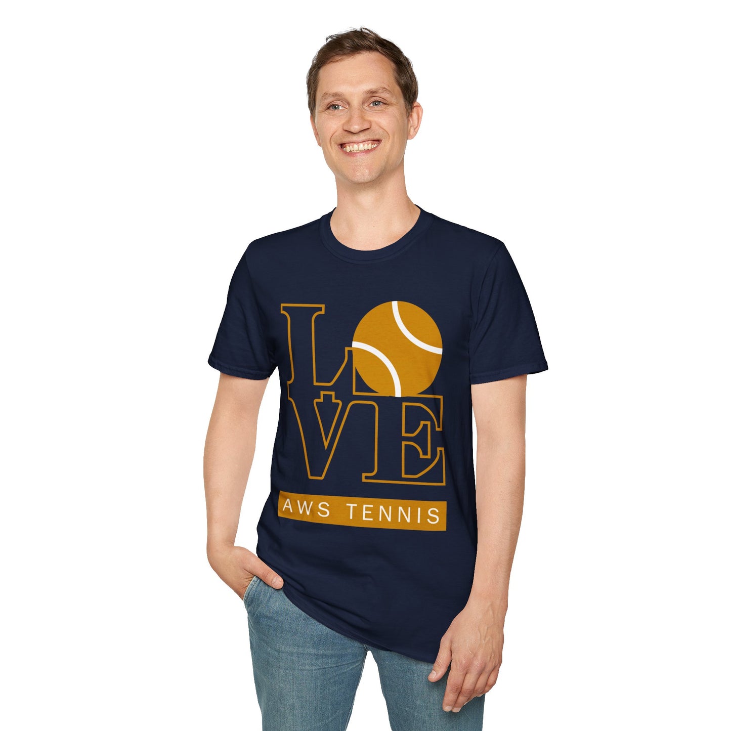 AWS Tennis LOVE | Softstyle T-Shirt