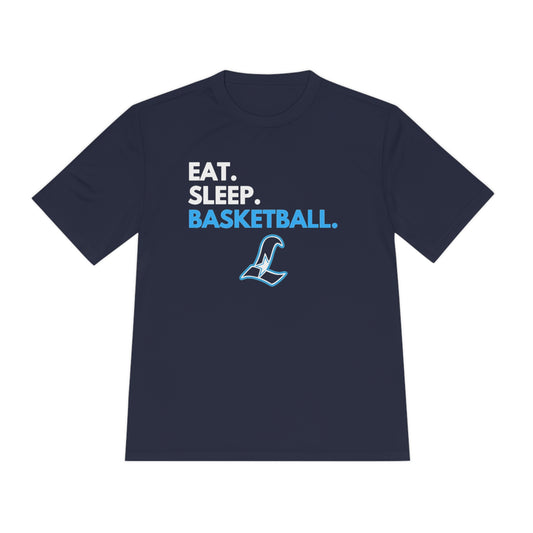 Liberty Eat Sleep Basketball | Performance Moisture Wicking T-Shirt
