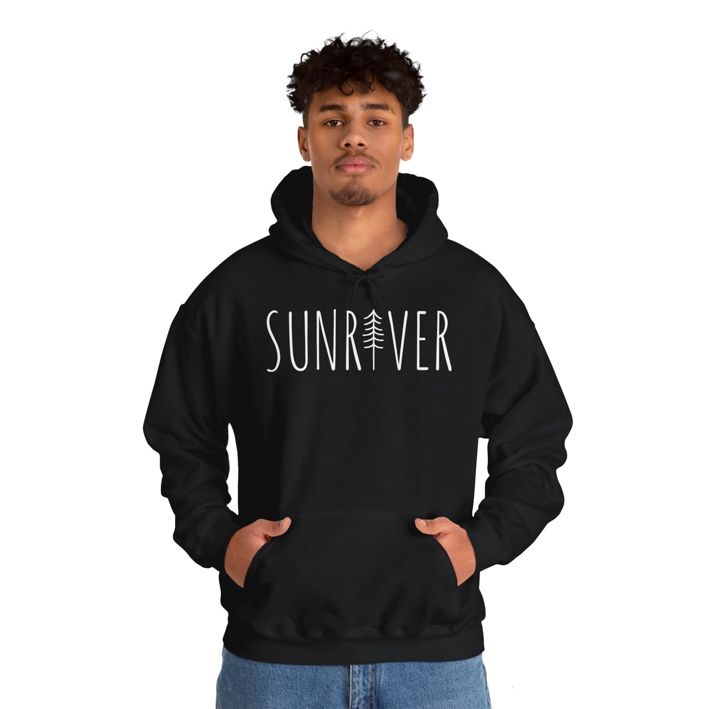 Sunriver Tree Hoodie | Premium Soft Pullover Hoodie