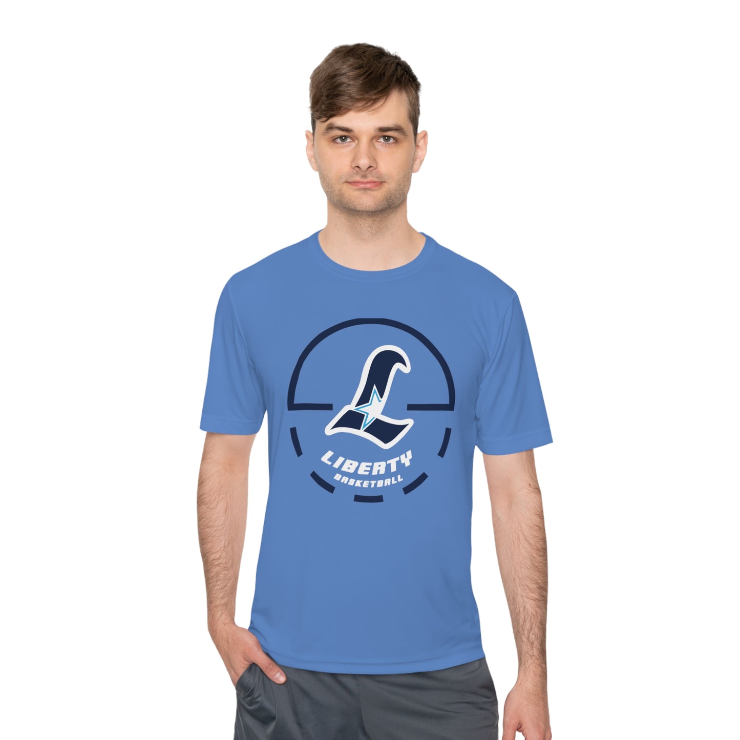 Liberty Falcons Game Time | Performance Moisture Wicking T-Shirt