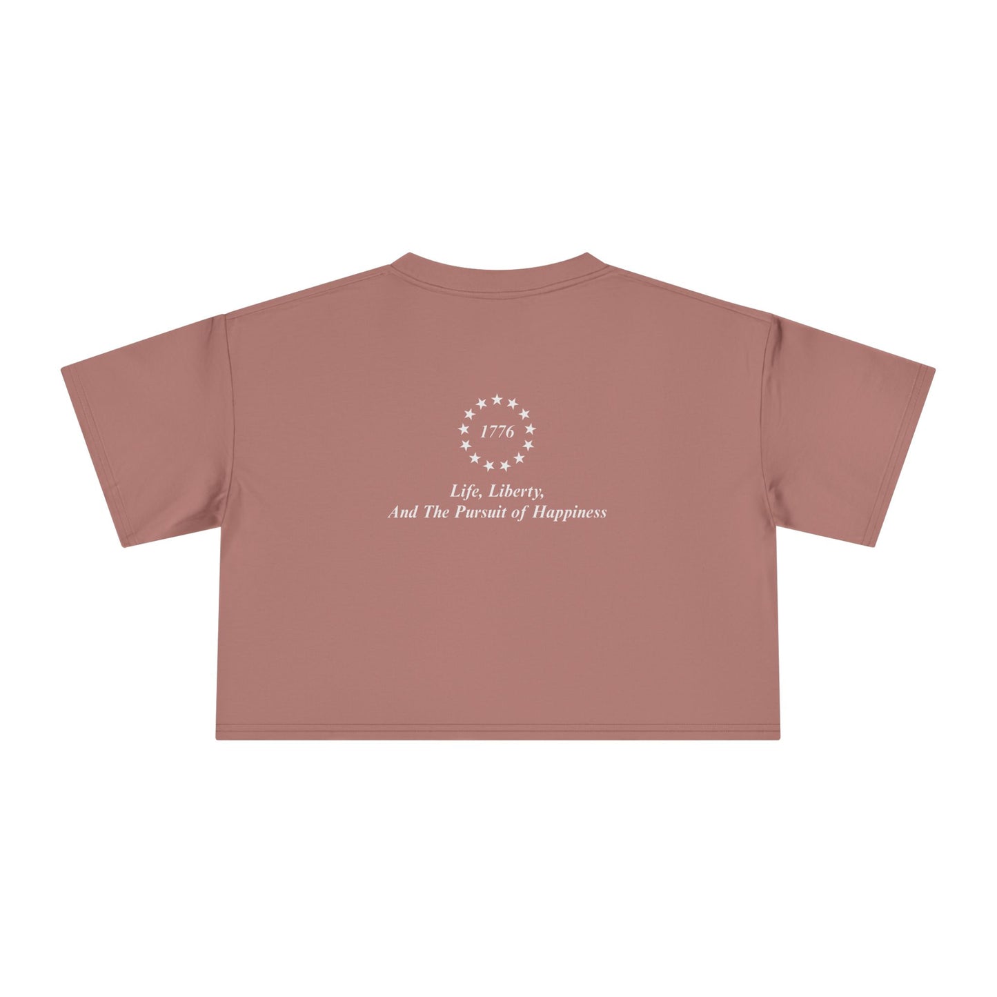 Dissent. Demand. Dignity (Women's Crop Tee)