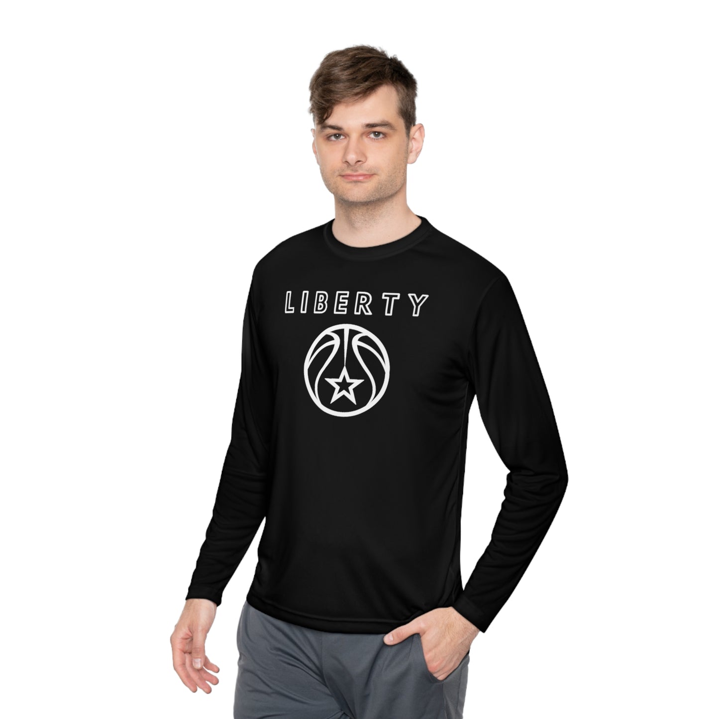 Liberty Basketball | Performance Moisture Wicking Long Sleeve Tee