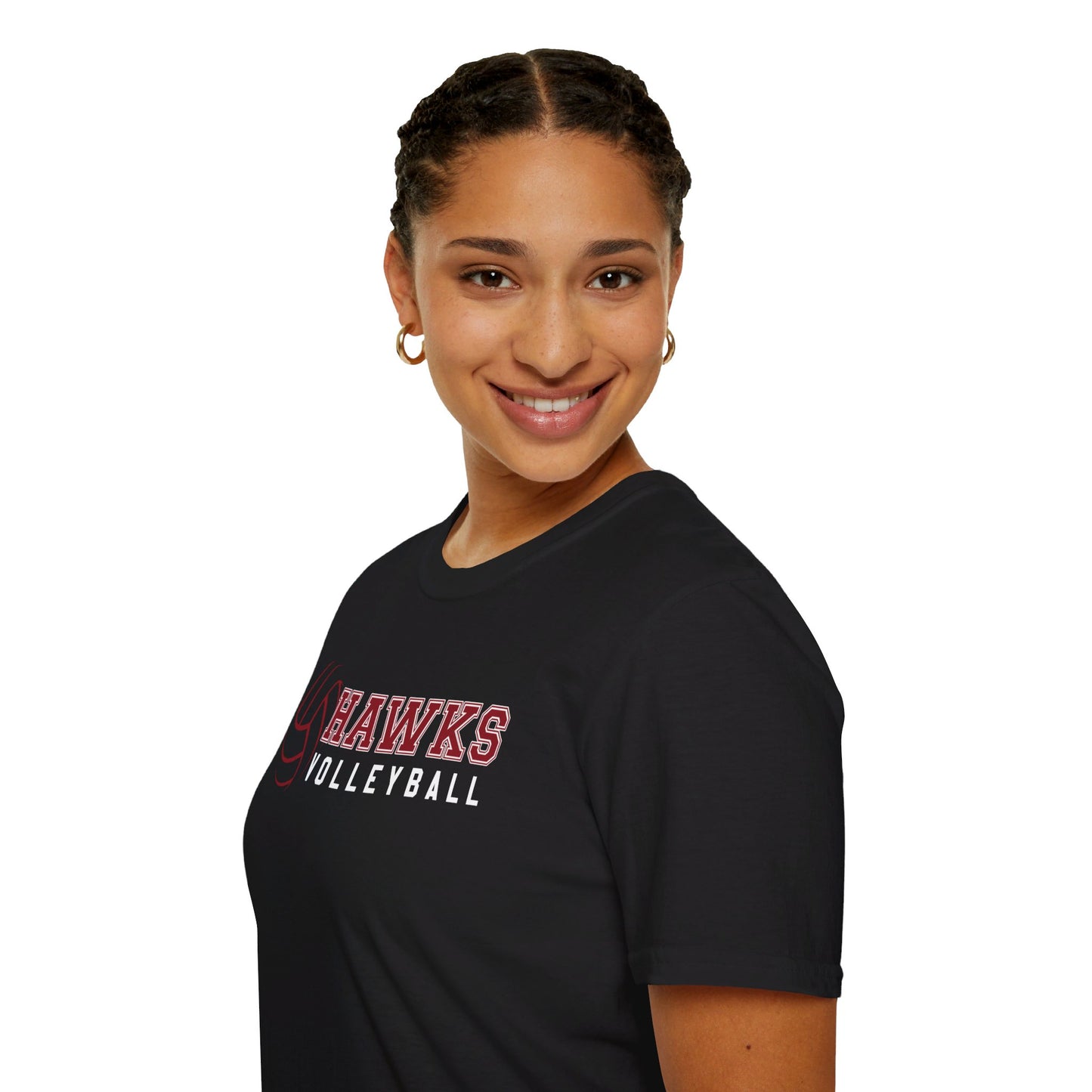 Hawks Volleyball Fanatic | Softstyle T-Shirt