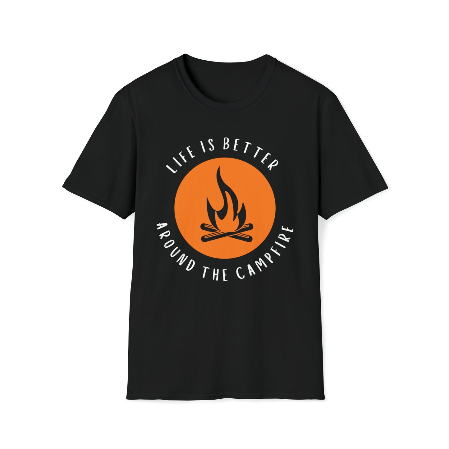 Life Is Better Around The Campfire T-Shirt | Premium Soft Tee