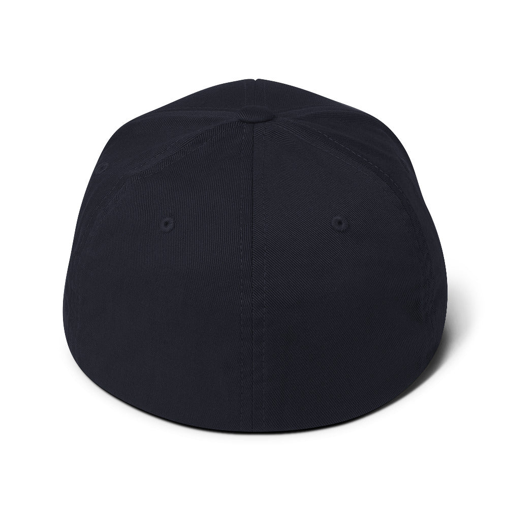 AWS Logo | Flexfit Closed-Back Hat (Navy)