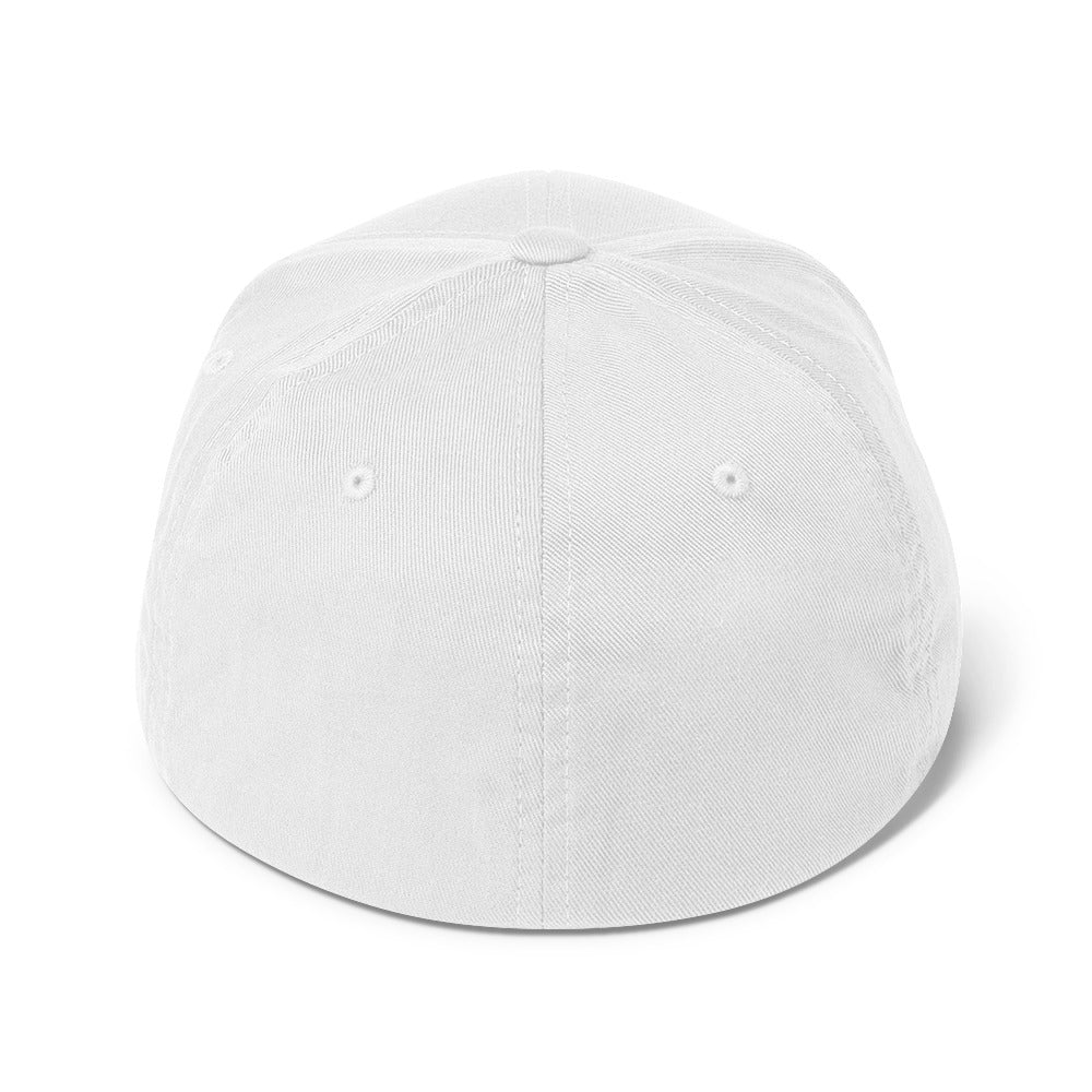 AWS Logo | Flexfit Closed-Back Hat (White)