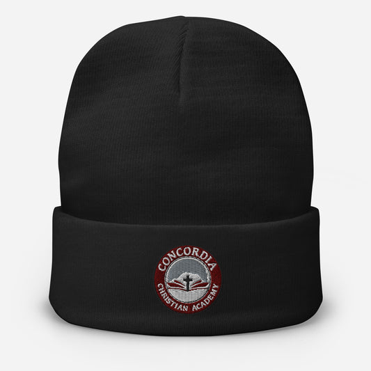 Concordia Christian Academy | Embroidered Knit Beanie