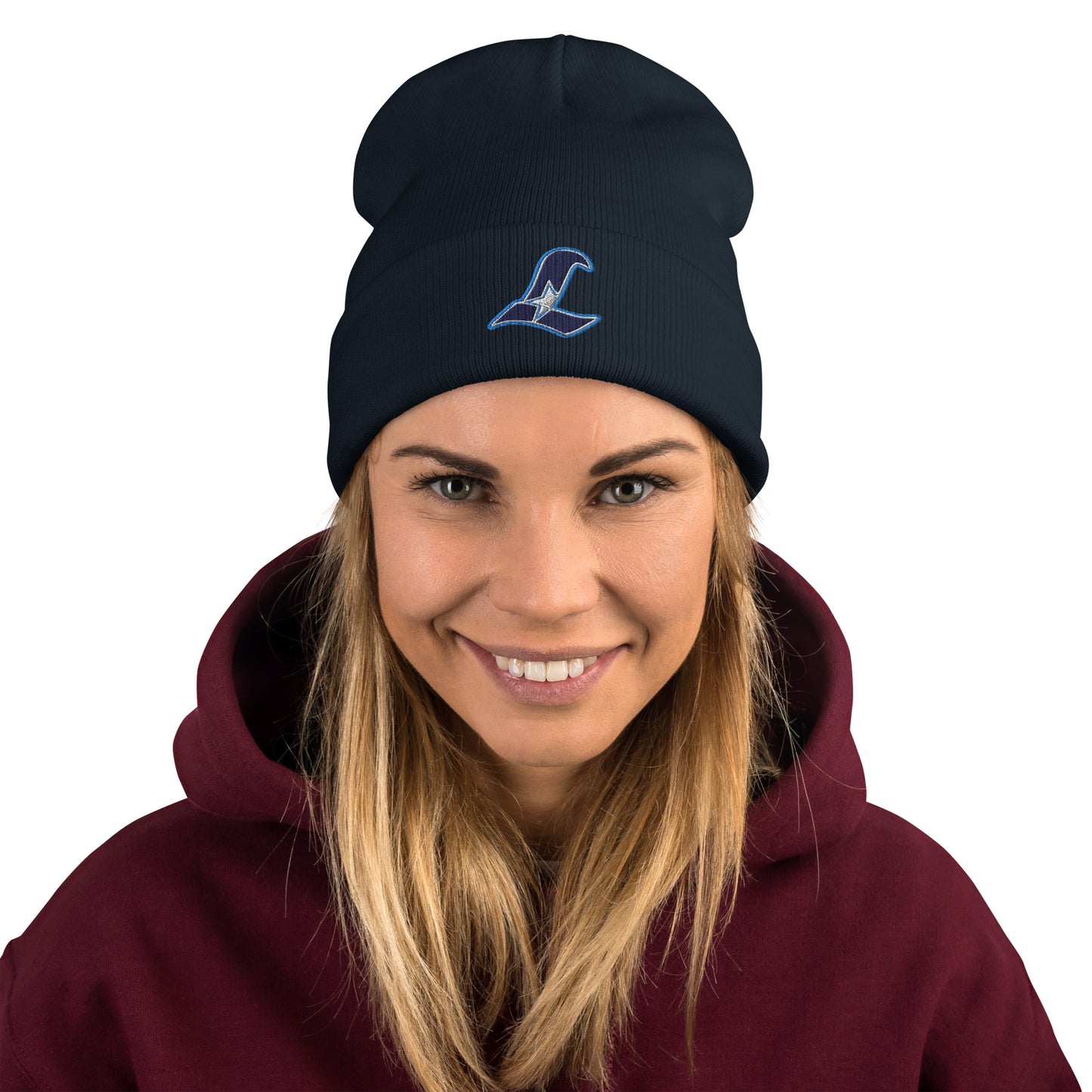 Liberty Falcons | Embroidered Knit Beanie