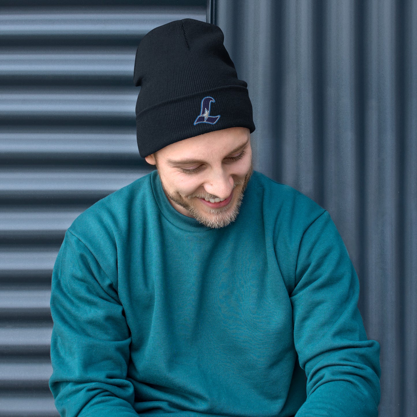 Liberty Falcons | Embroidered Knit Beanie