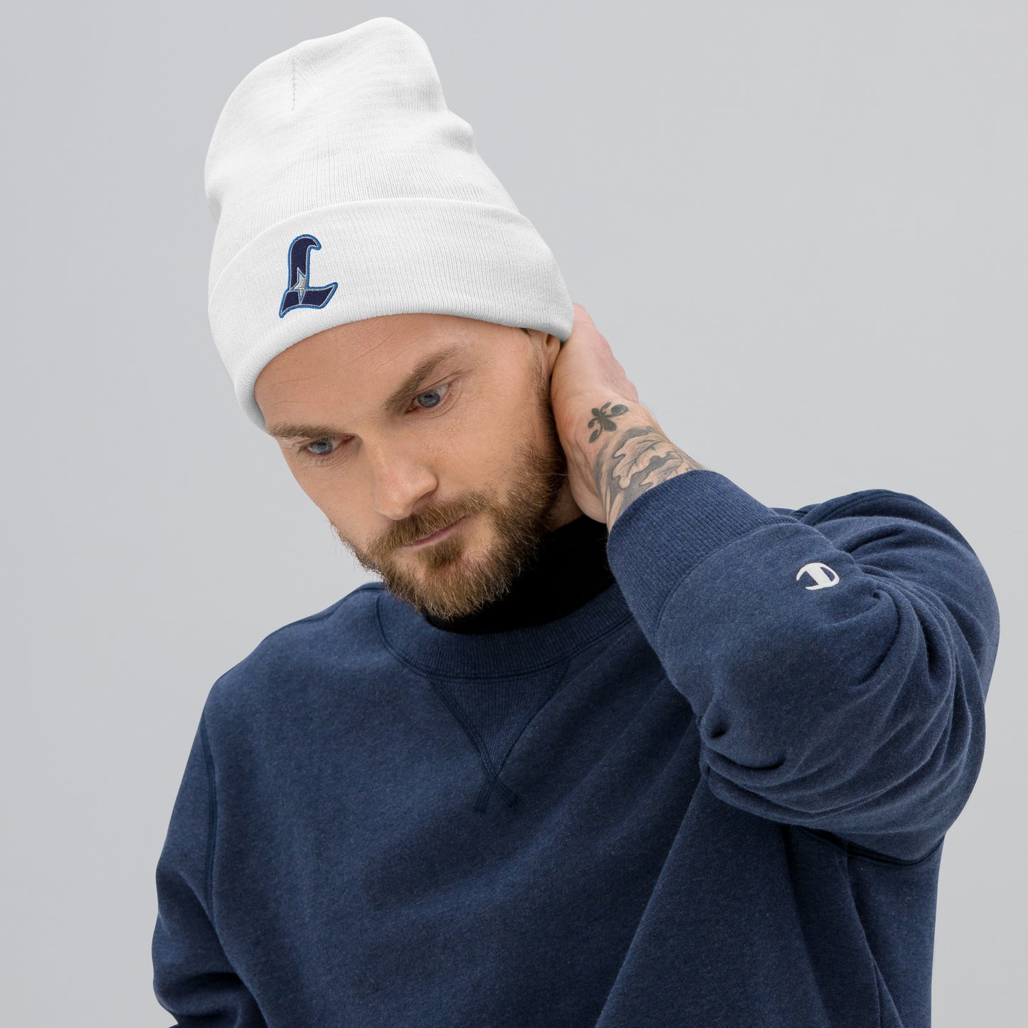 Liberty Falcons | Embroidered Knit Beanie