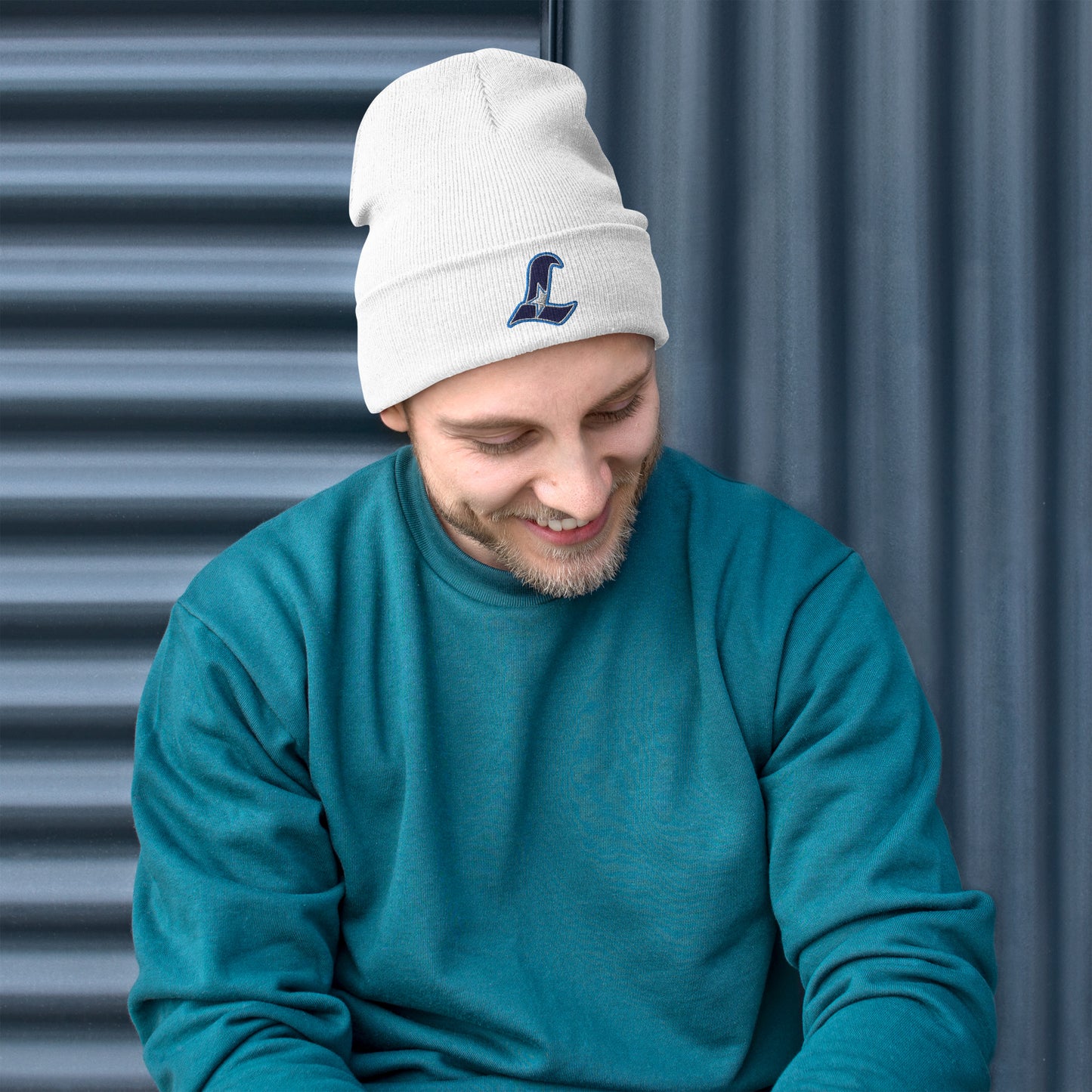 Liberty Falcons | Embroidered Knit Beanie