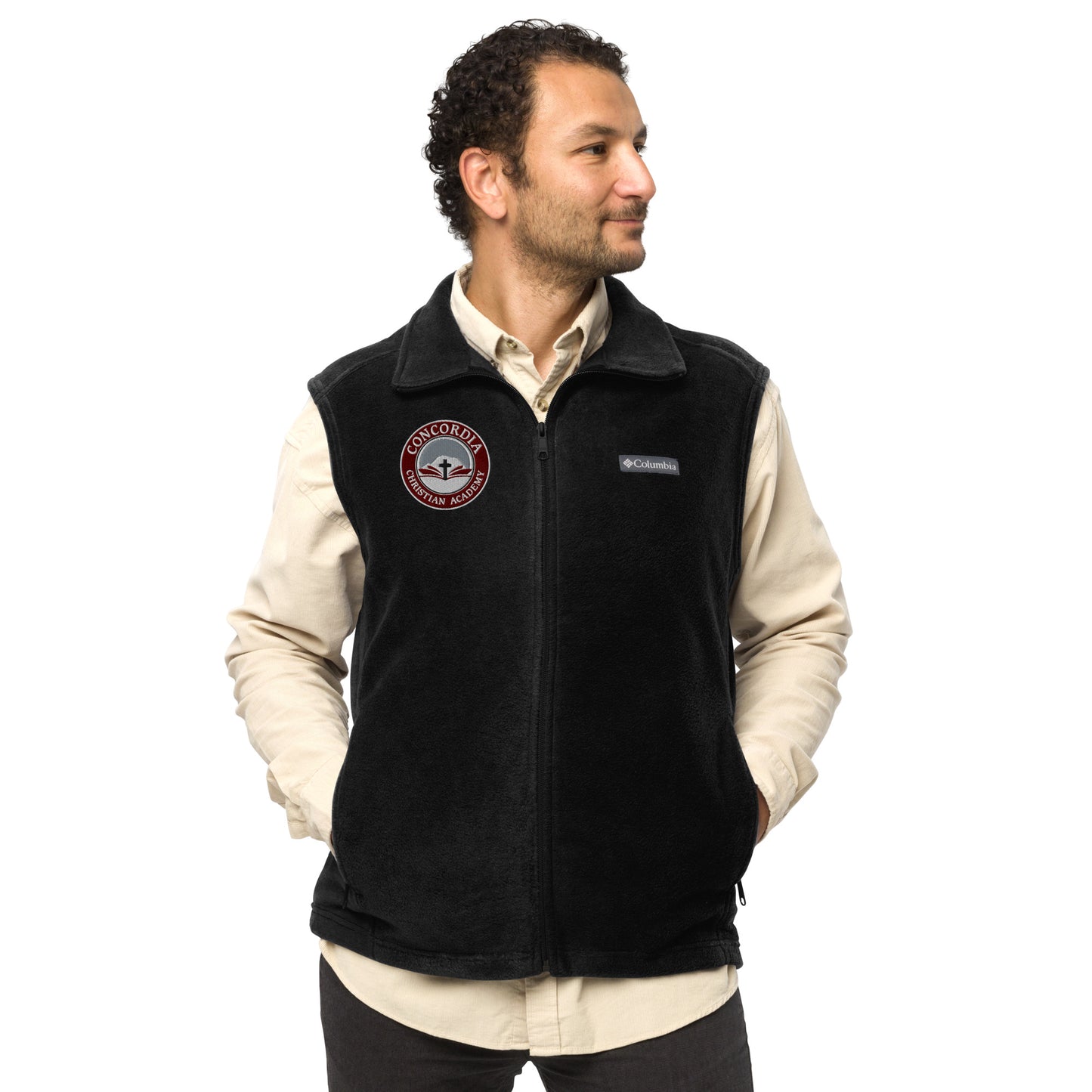 Concordia Christian Academy | Men’s Columbia fleece vest