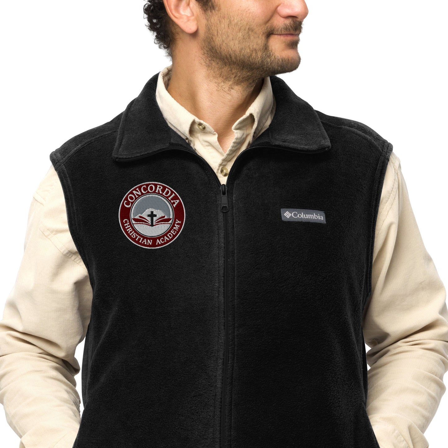 Concordia Christian Academy | Men’s Columbia fleece vest