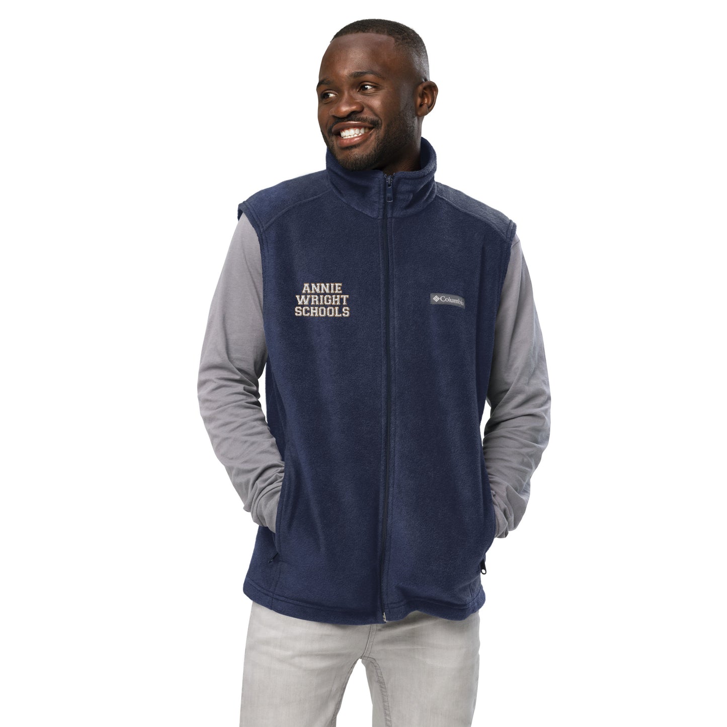 Annie Wright Schools | Men’s Columbia fleece vest